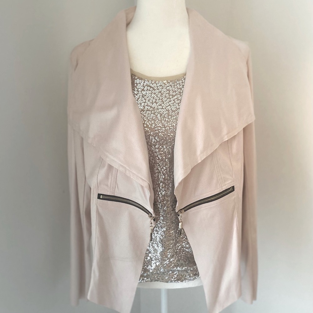 INSIGHT New York ~  Faux Leather Jacket Sz.8